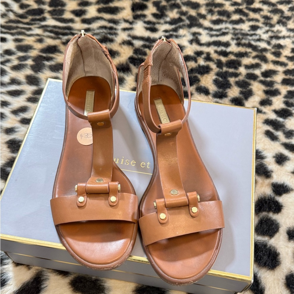 Louise et Cie Brown Sandal Size 9